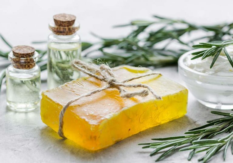 Homemade organic soaps for new vegans